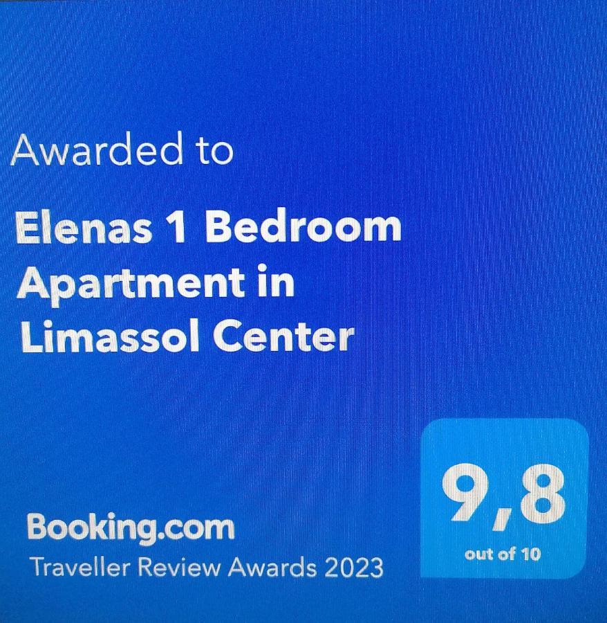 Elenas 1 Bedroom Apartment In Limassol Center Exteriér fotografie